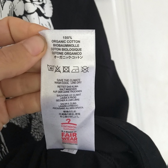 Anticarnist organic vegan tee - Picture 5 of 5